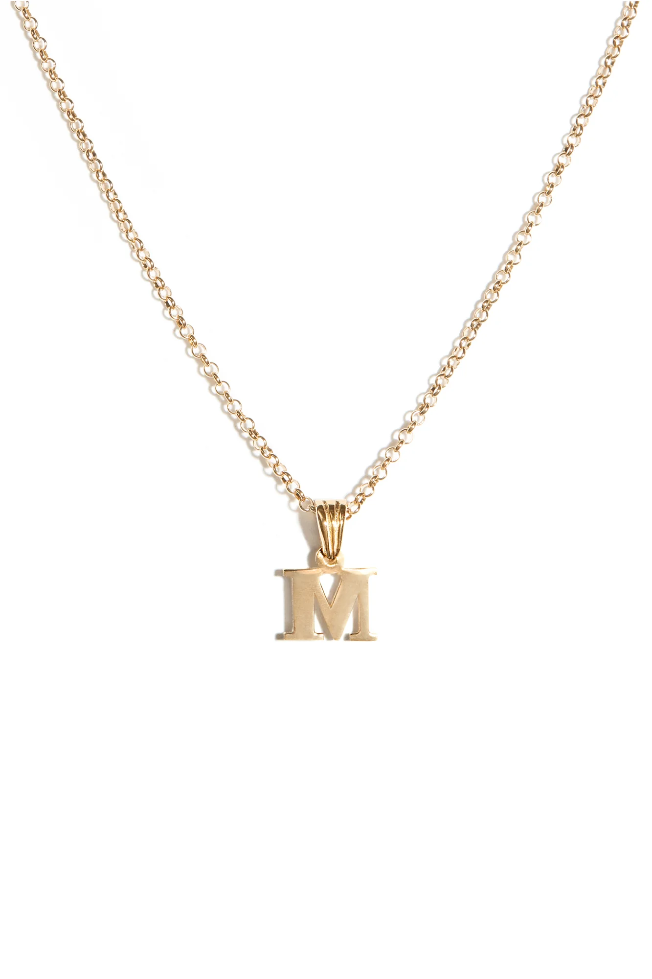 Pendentif Alphabétique en Or - Image 4