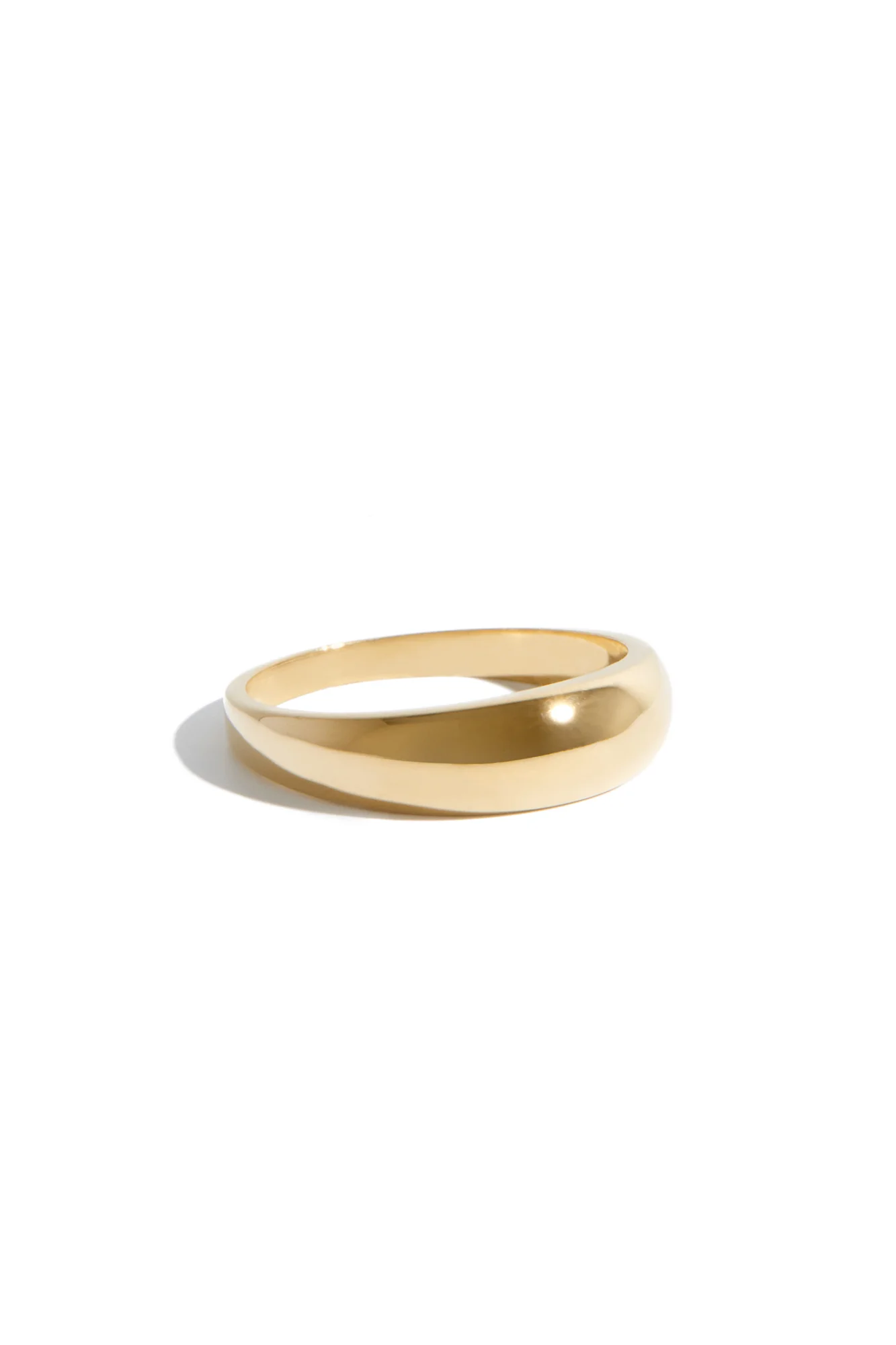 Bague Dôme Essentielle en Or - Image 3