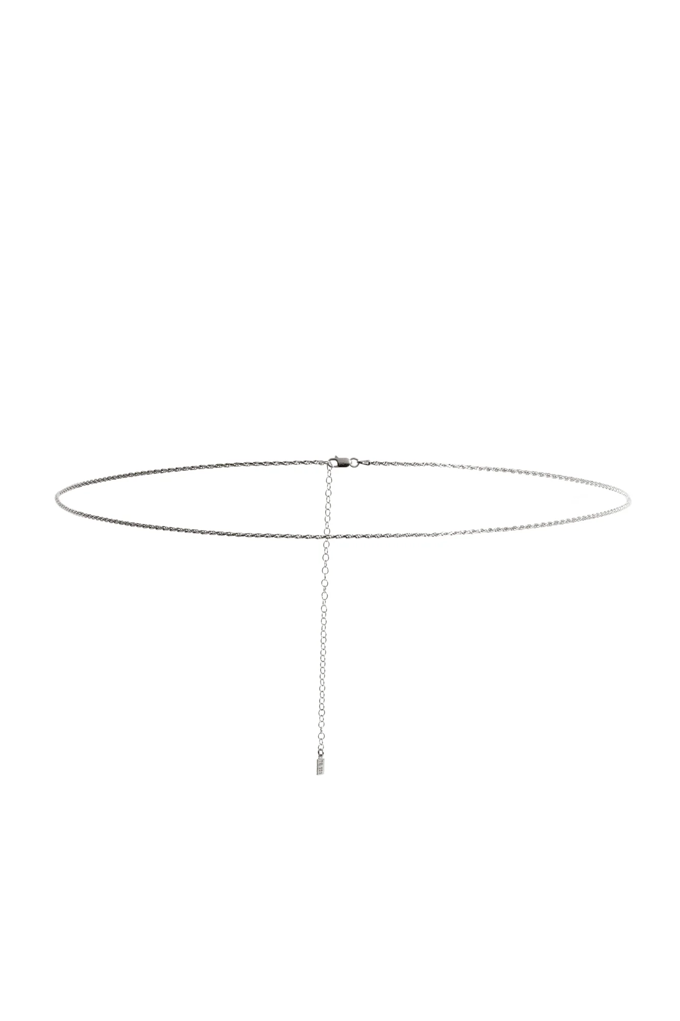 Chaîne de Taille Corde en Argent